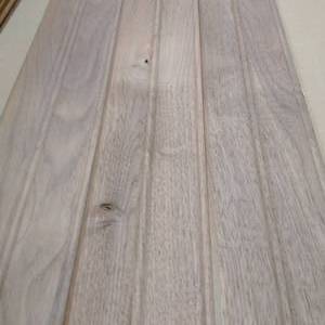 516 x 3 38 Black Walnut Shiplap Style Wainscot 130 LF (SCW17)