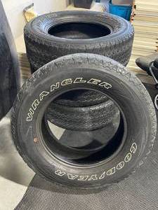 4 Goodyear Wrangler Tires