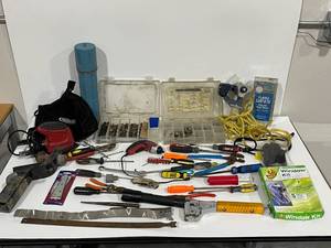 Assorted Tools and Hardware