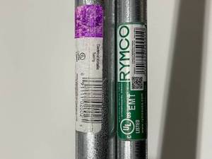 Steel Conduit and PEX Tubing