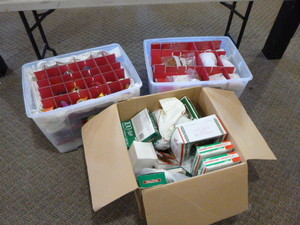 Lot of Christmas Ornaments and Lights