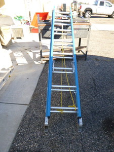 Keller Fiberglass Extension Ladder