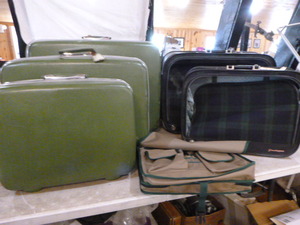 Lot of Suitcases