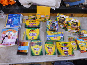 Variety of Crayola Crayons, Makers, Pencils