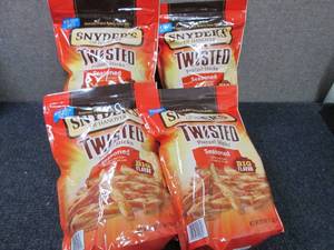 4- 22 oz Bags Snyders Seasoned Twi...