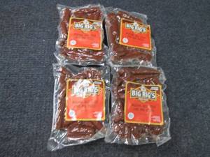 4 pks Big Rigs Original Beef Stick...