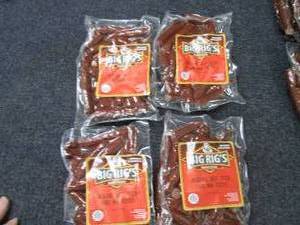 4 pks Big Rigs Original Beef Stick...