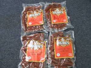 4 pks Big Rigs Original Beef Stick...