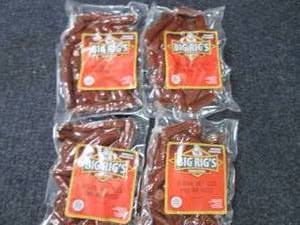 4 pks Big Rigs Original Beef Stick...
