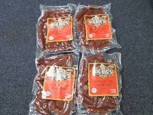 4 pks Big Rigs Original Beef Stick...