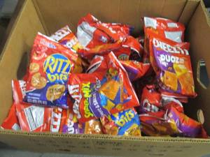 Large Lot of Assorted Snack Bags...
