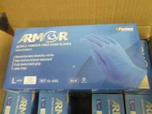 Case of Armor Nitrile Powder Free G...