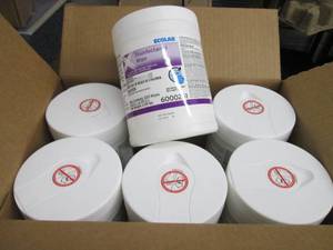Case of 12 - 220ct Canisters Ecolab...