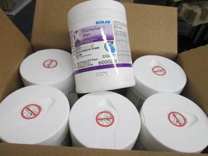Case of 12 - 220ct Canisters Ecolab...