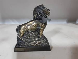 Harris Trust & Savings Lion Bank With Key 5 Tall