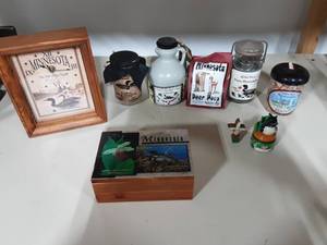 Minnesota Trinket Box, Clock & Other Souvenirs