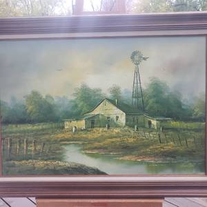 Mid-West Homestead Original Acrylic