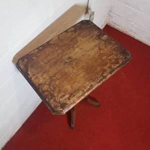 Antique East Lake Candle Table