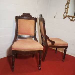 Handsome East Lake Parlor Chair
