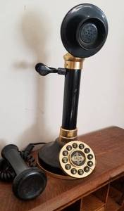 Antique Inspired Candlestick Telephone