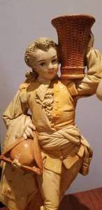 Vintage Figurines of a French Man and Woman