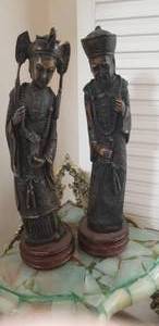 Oriental Emperor and Empress Statues
