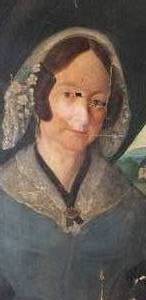 19th Century Oil Painting on Canvas of a Woman