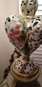 Capo di Monte Italian Table Lamp