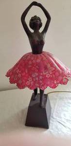 Figural Ballerina Accent Table Lamp