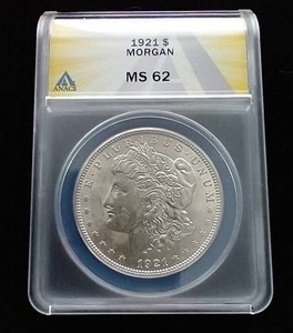 1921 Morgan Dollar - MS62