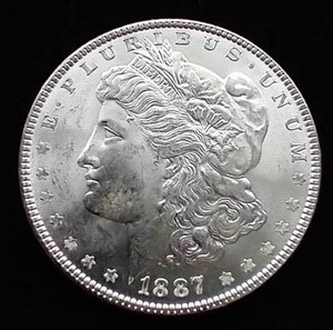 1887 Morgan Dollar