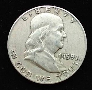 1959-D Franklin Half Dollar