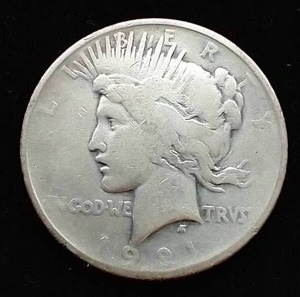 1921 Peace Dollar