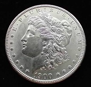 1900 Morgan Dollar