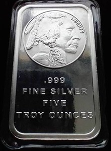 5 Oz. Silver Bar