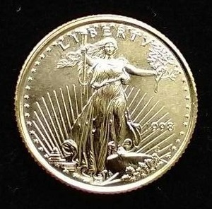 1998 110th Oz. Gold Eagle