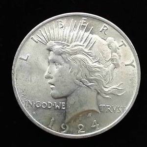 1924 Peace Dollar