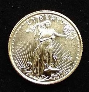 1998 110th Oz. Gold Eagle