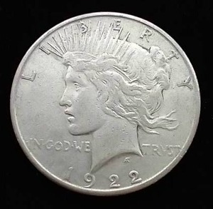 1922-S Peace Dollar