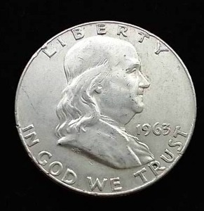 1963-D Franklin Half Dollar