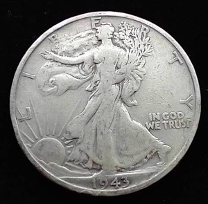 1943-S Liberty Half Dollar