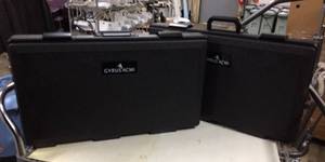 lot 42 image: Lot of 2 Gyrus ACMI Urethrotome Hard Case With Foam Only Inserts