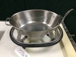 lot 51 image: MSRP $450 Stainless Steel Oval Shaped Kick Bucket - Great Condition