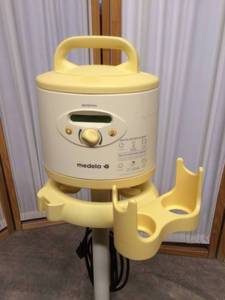 lot 26 image: Medela Hospital Grade Double Electric Breast Pump Kit Symphony Plus On Mobile Cart - Excellent Working Condition - No Bottles Etc - Can Be Purchased Online