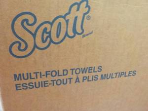 Scott Case of Multi-fold Towels 12 ...