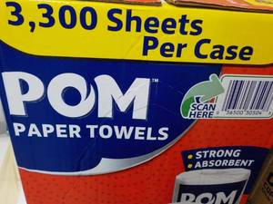 POM Case of 30 - 2 ply Rolls Paper ...