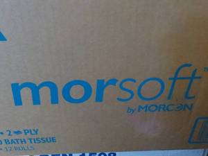 Morsoft case of 12- 2 ply Jumbo Toi...