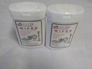 2 Containers Silver Cleaning Wipes...
