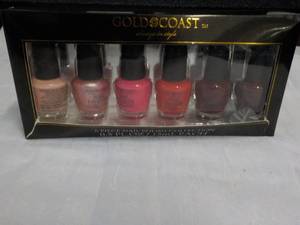 Gold Coast 6 pc Nail Polish...