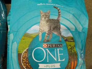 7 lb. Bag Purina One Plus Cat Food...